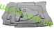 Автолин (линолеум) покрытие пола (шумоизоляция) кабины УАЗ 469, Хантер комплект из 5- ти частей (чёрный) Автолин Хантер 469 фото 1
